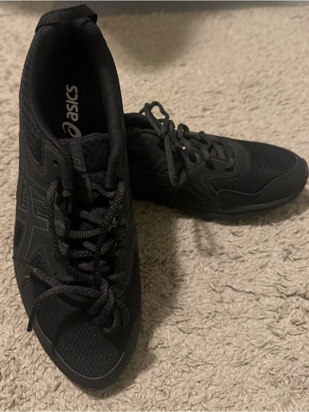 Bundle Price - $15 - ASICS Black Athletic Sneakers - All-Black Trainer